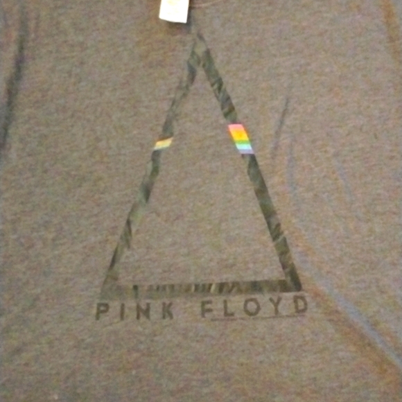 COPY - JUNKFOOD- Pink Floyd Grey Slub Tee-shirt Size M - Picture 2 of 5